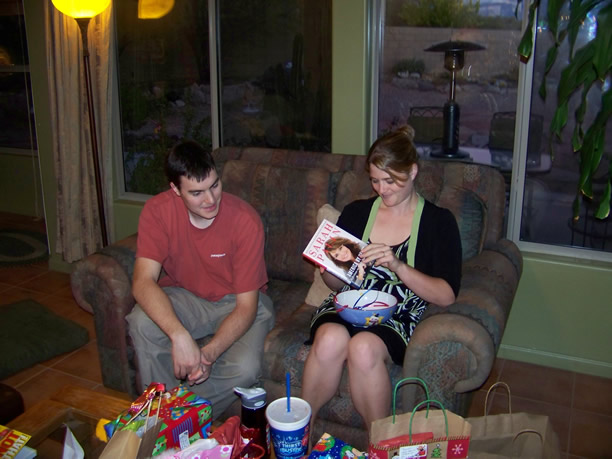 Michael and Ruth last Christmas
